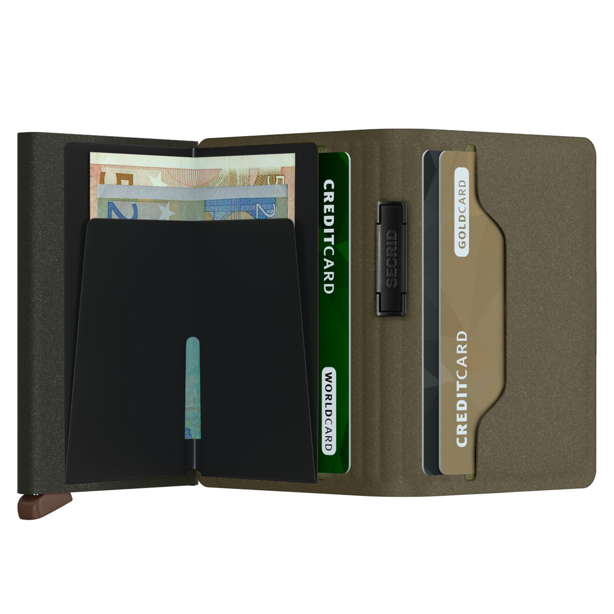 BANDWALLET LIBA GREEN-ORANGE