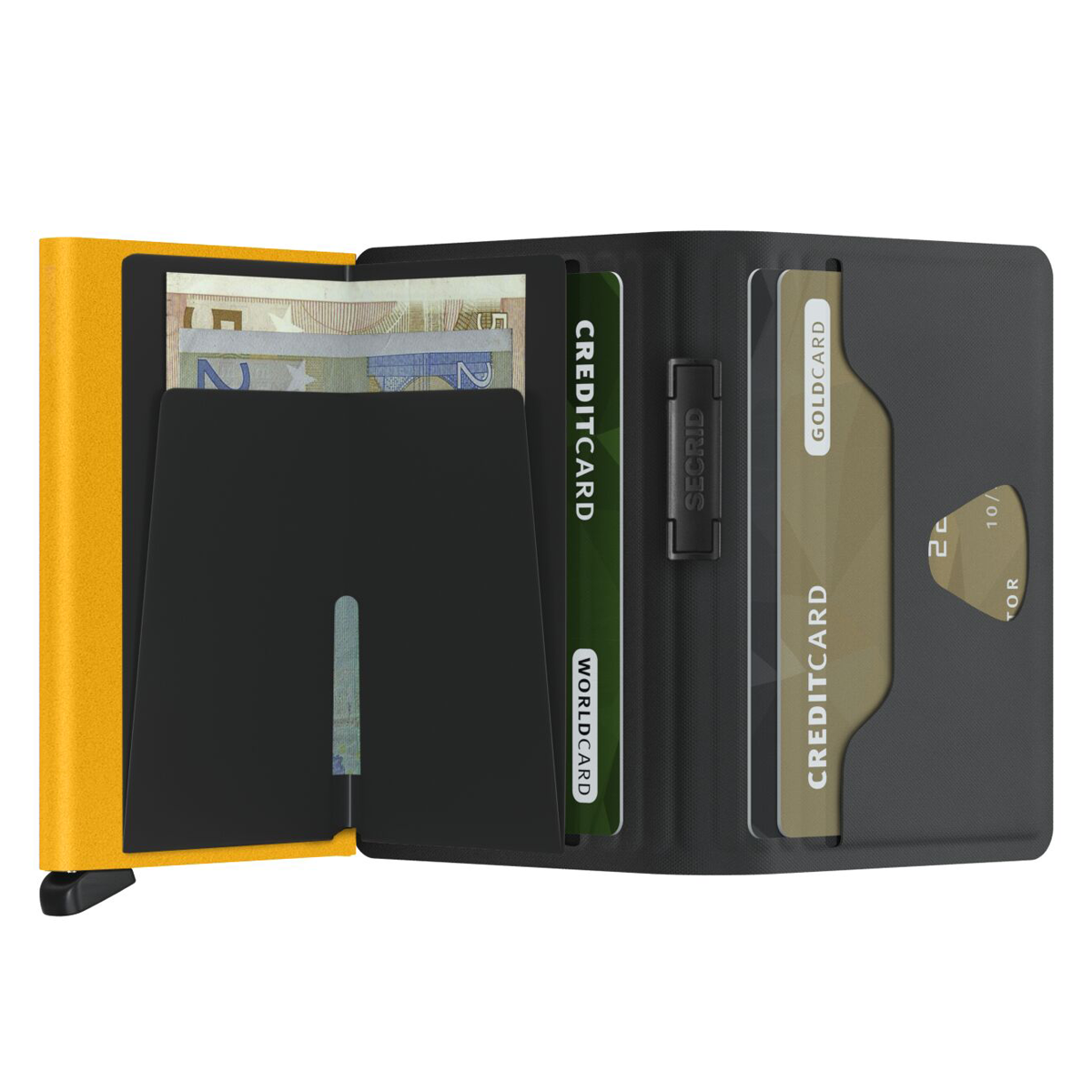 BANDWALLET TPU BLACK-OCHRE