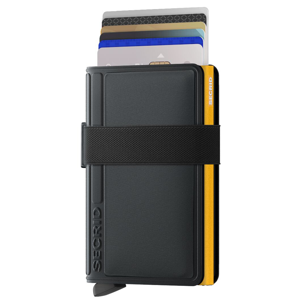 BANDWALLET TPU BLACK-OCHRE