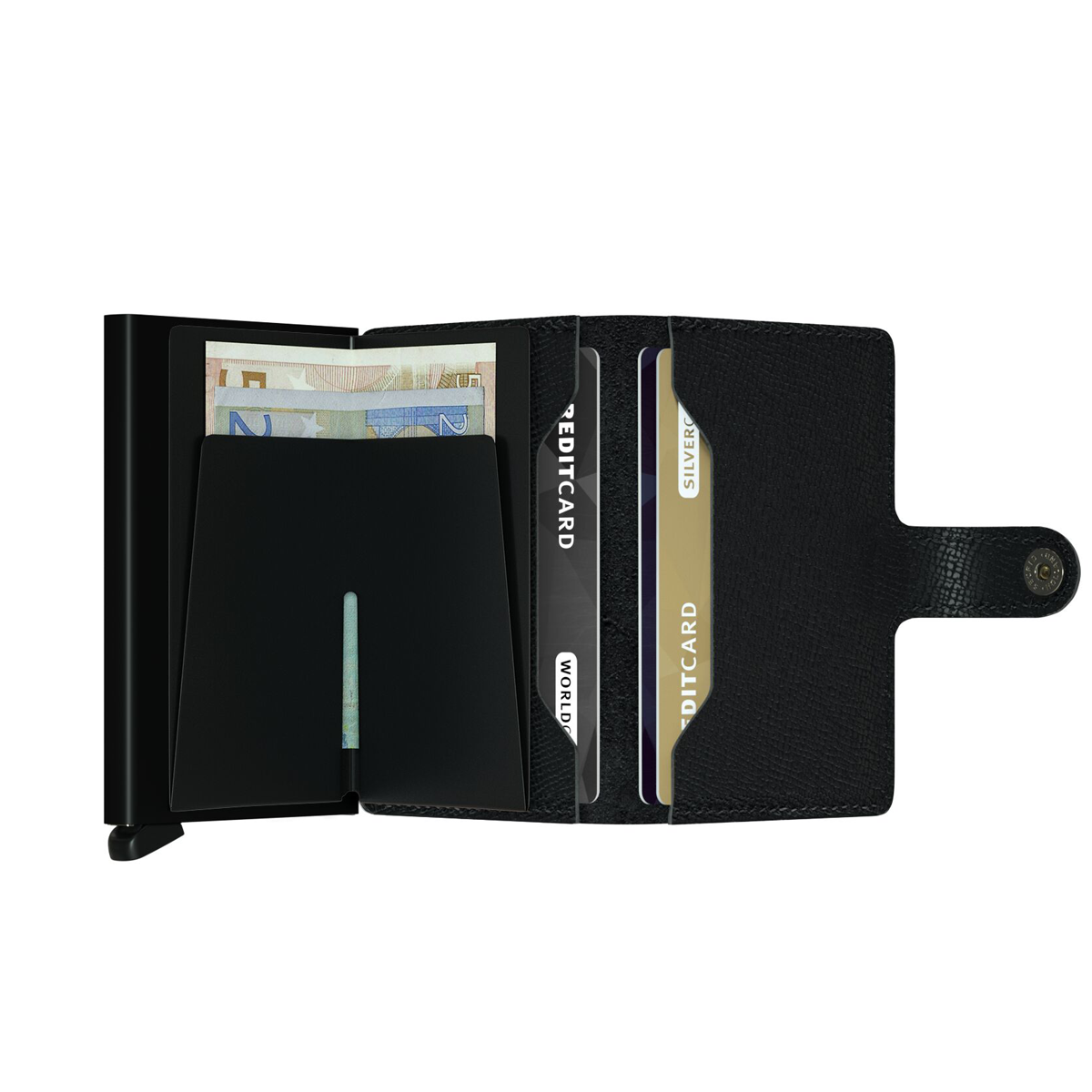 MINIWALLET CRISPLE BLACK