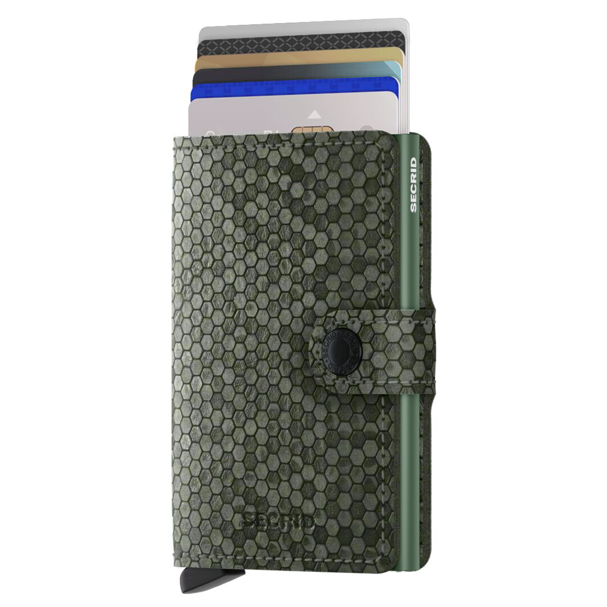 MINIWALLET HEXAGON GREEN