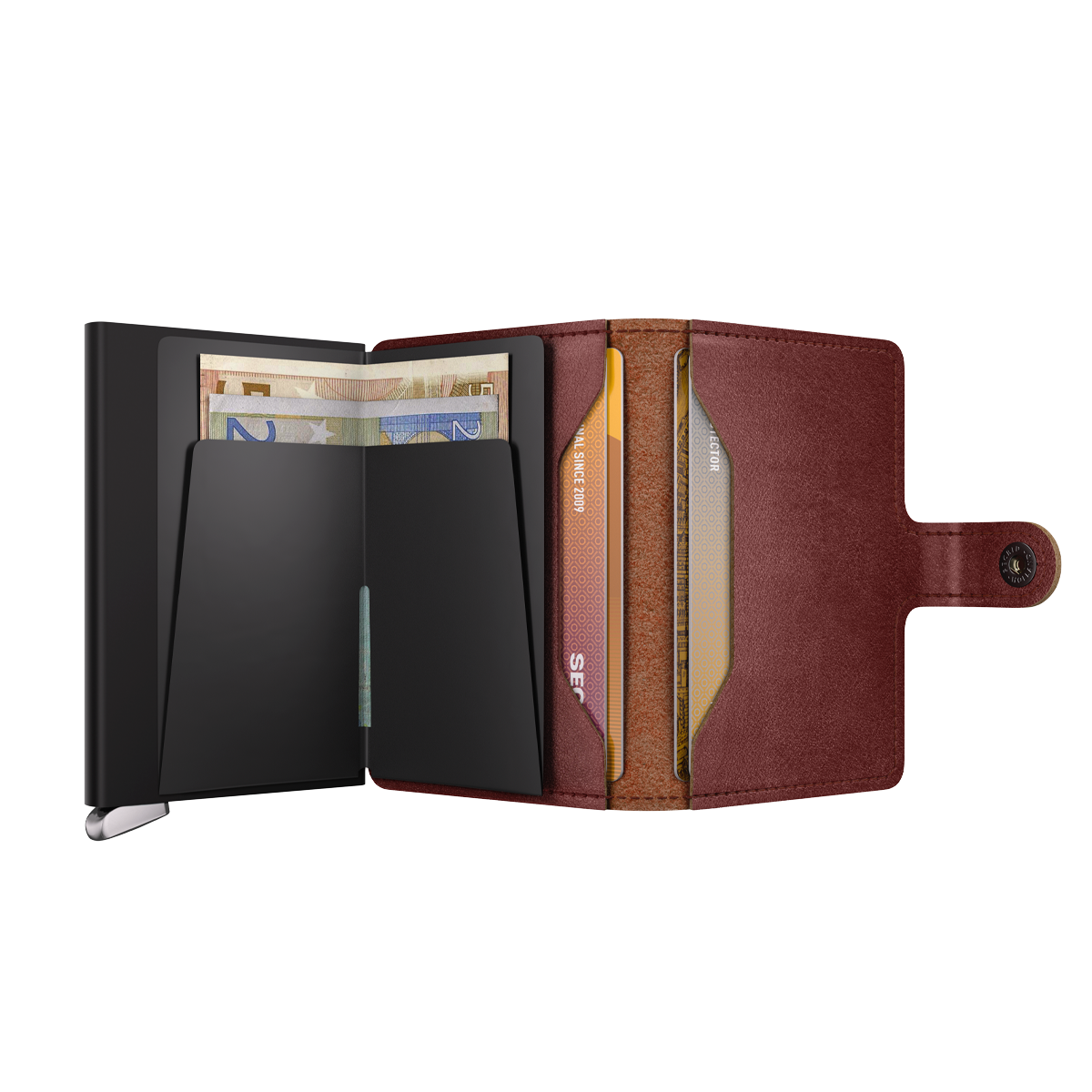 Premium Miniwallet Basco Brown