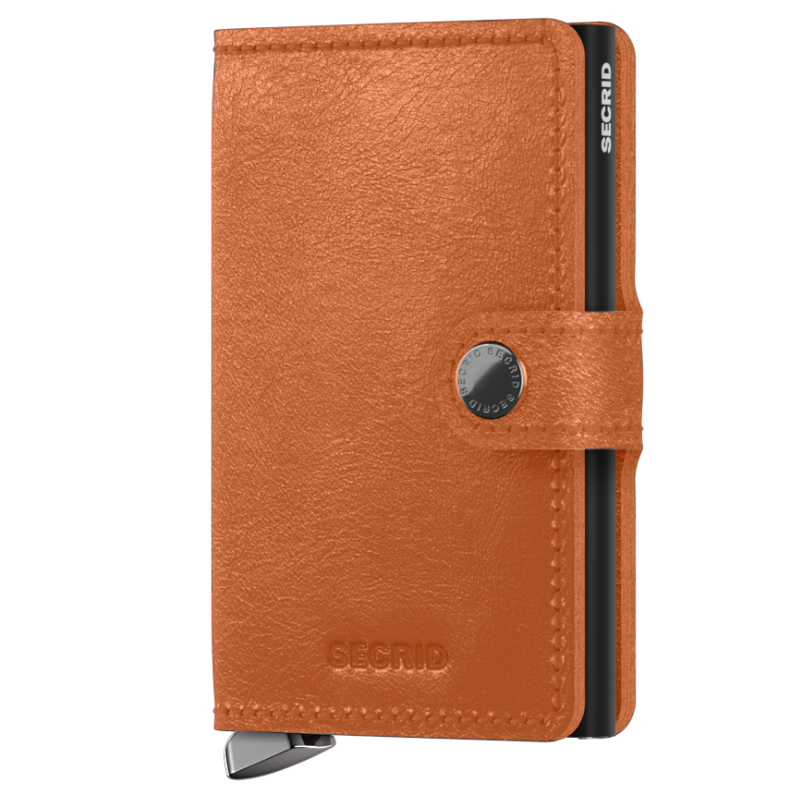 SECRID PREMIUM MINIWALLET BASCO COGNAC