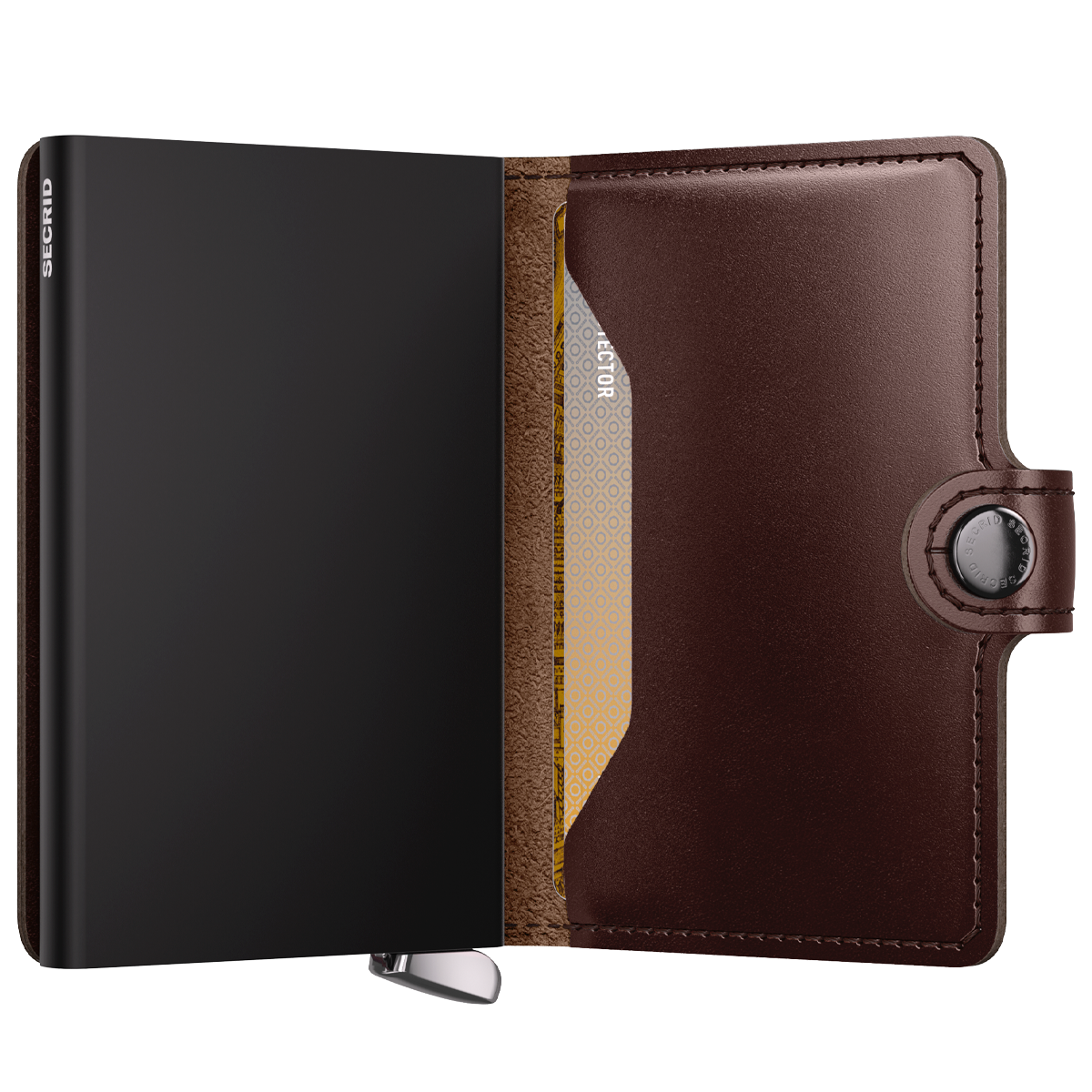 Premium Miniwallet Dusk Dark Brown