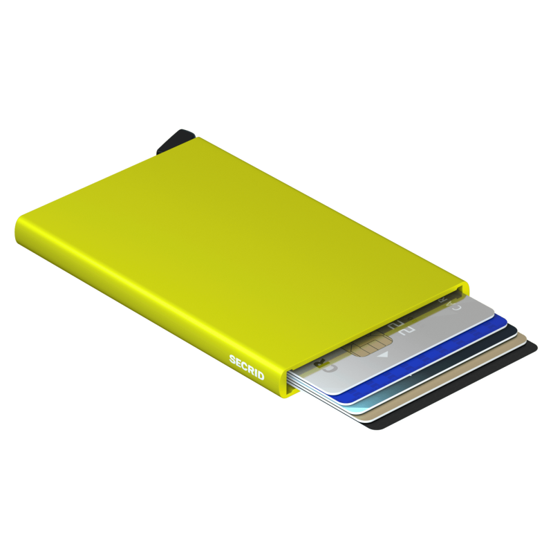 SECRID CARDPROTECTOR  LIME KORTHOLDER