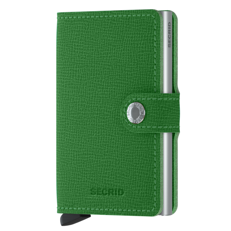 SECRID MINIWALLET CRISPLE LIGHT GREEN KORTHOLDER