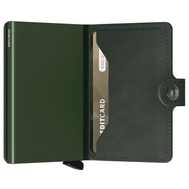 SECRID MINIWALLET KORTHOLDER GREEN