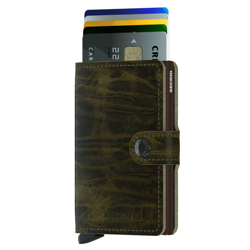 SECRID MINIWALLET DUTCH MARTIN OLIVE KORTHOLDER