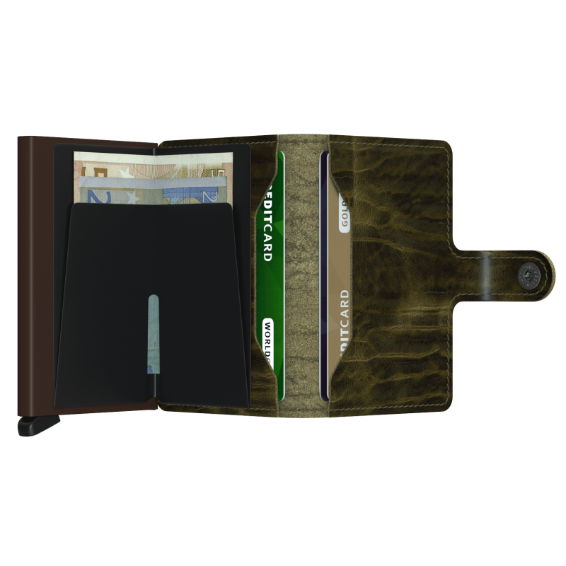 SECRID MINIWALLET DUTCH MARTIN OLIVE KORTHOLDER