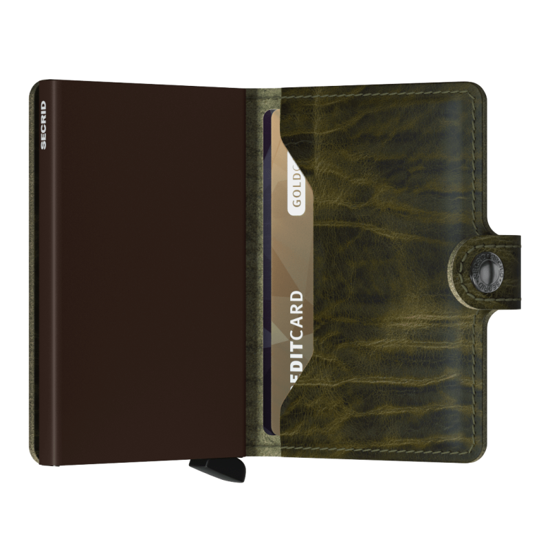 SECRID MINIWALLET DUTCH MARTIN OLIVE KORTHOLDER