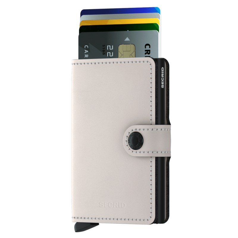 SECRID MINIWALLET MATTE CHALK KORTHOLDER