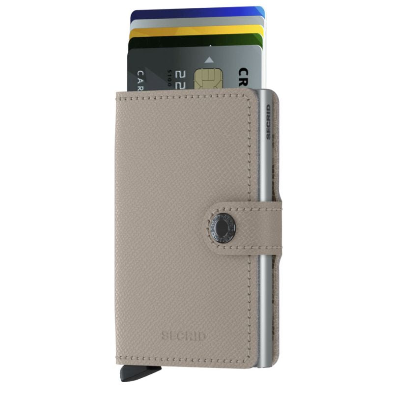 SECRID MINIWALLET KORTHOLDER CRISPLE TAUPE CAMO