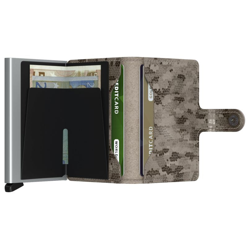 SECRID MINIWALLET KORTHOLDER CRISPLE TAUPE CAMO