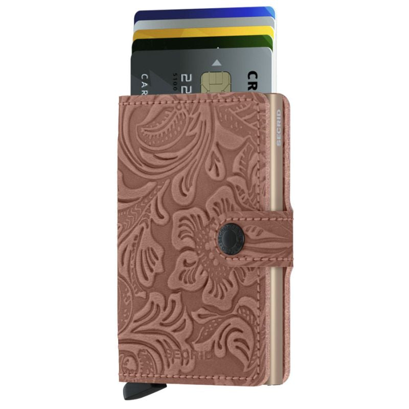 SECRID MINIWALLET ORNAMENT ROSE