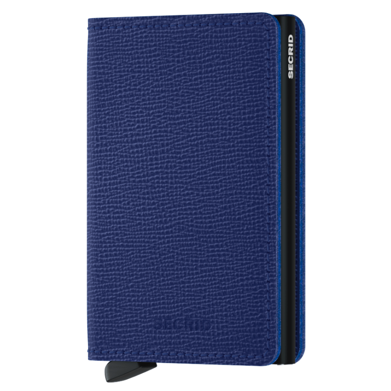 SECRID SLIMWALLET CRISPLE BLUE KORTHOLDER