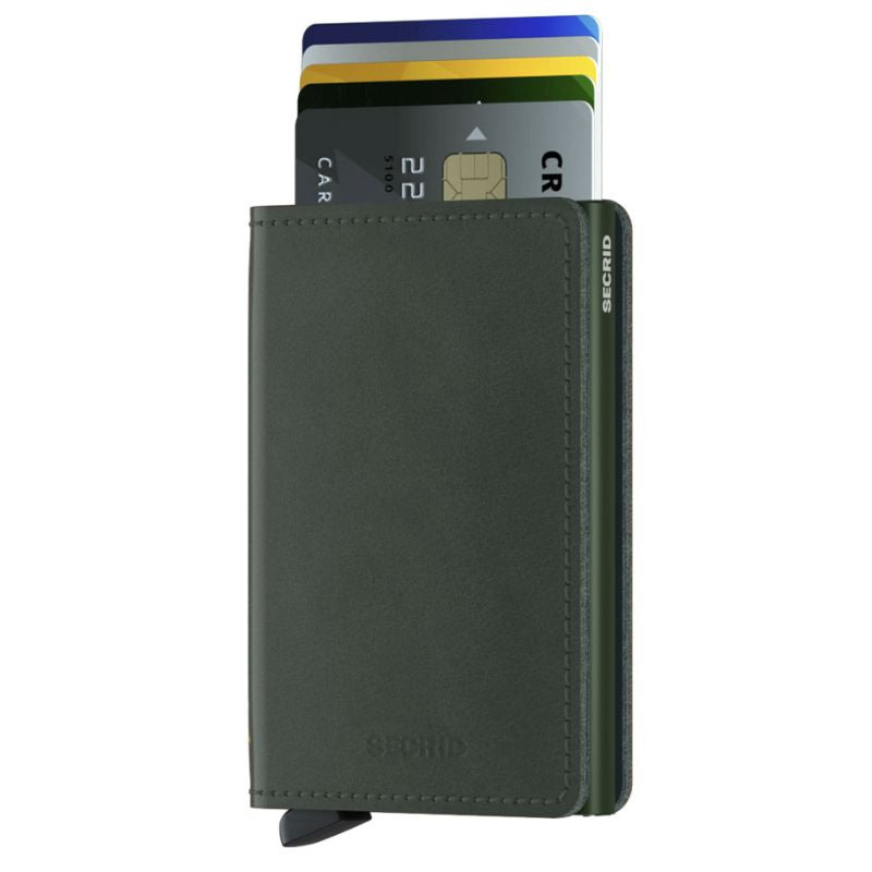 SECRID SLIMWALLET KORTHOLDER GREEN