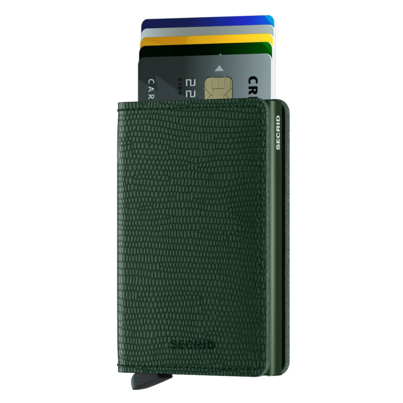 SECRID SLIMWALLET RANGO GREEN KORTHOLDER