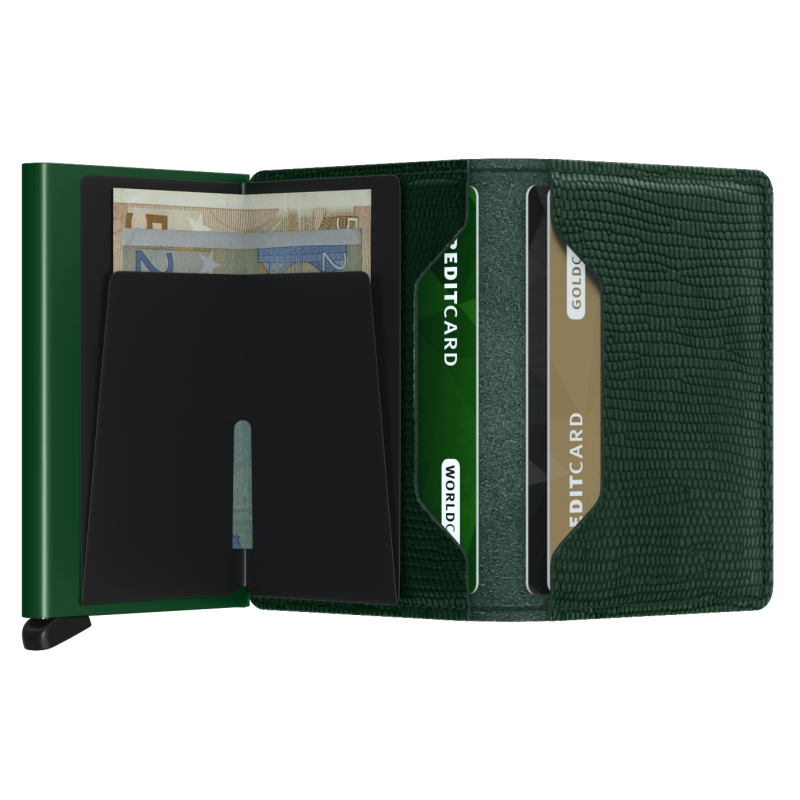 SECRID SLIMWALLET RANGO GREEN KORTHOLDER