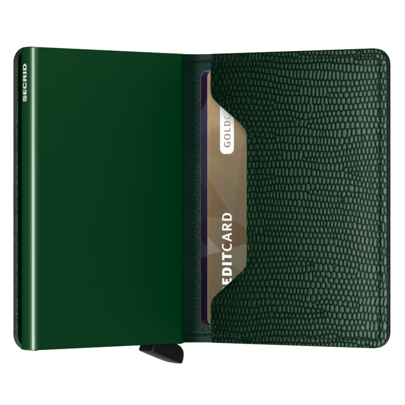 SECRID SLIMWALLET RANGO GREEN KORTHOLDER