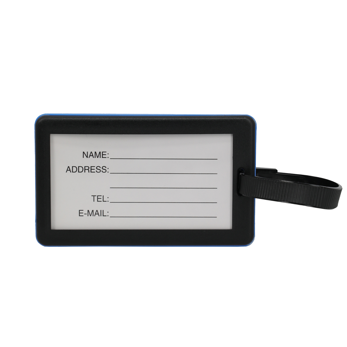 Kuffertmærke m. Citat