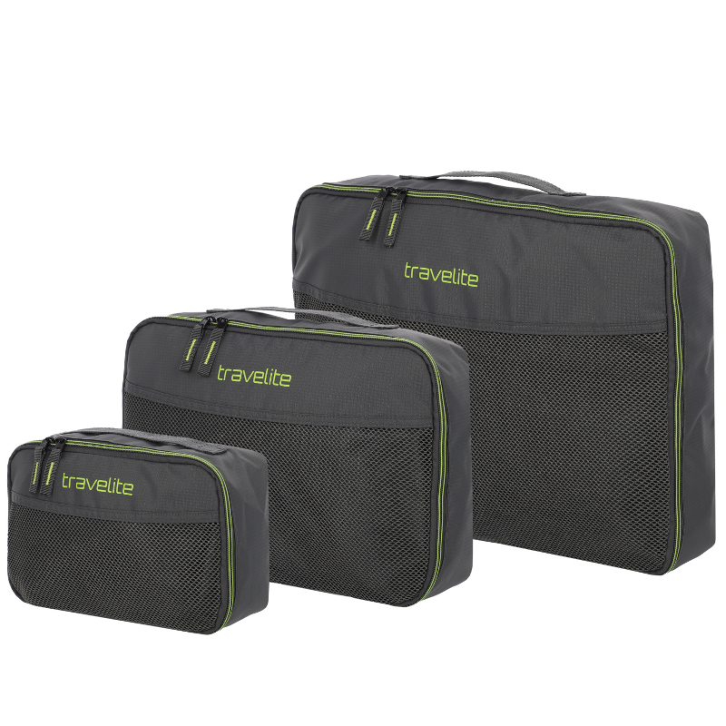 TRAVELITE PACKING CUBES L/M/S