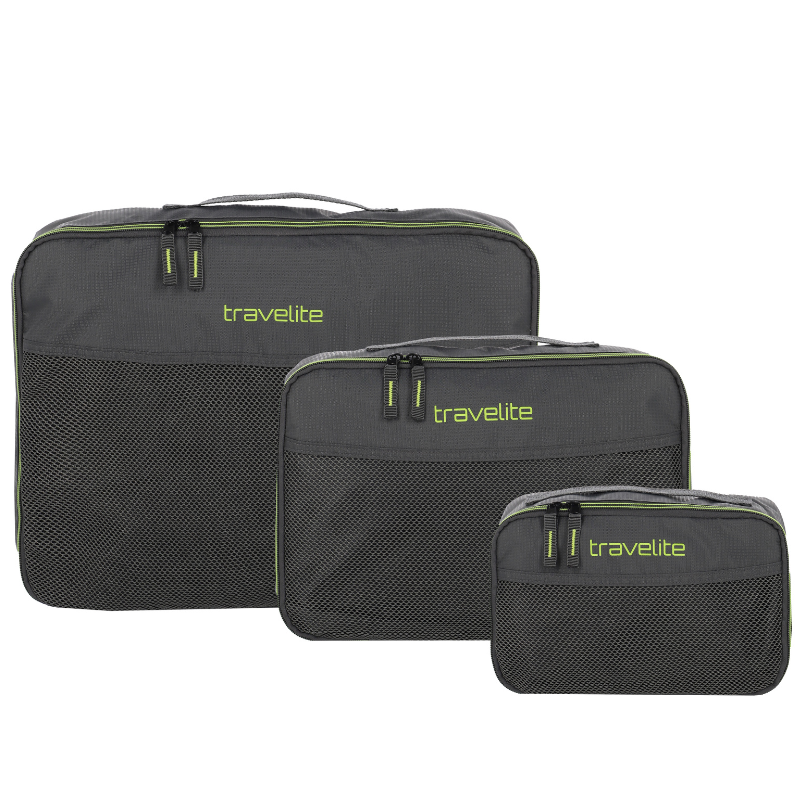 TRAVELITE PACKING CUBES L/M/S