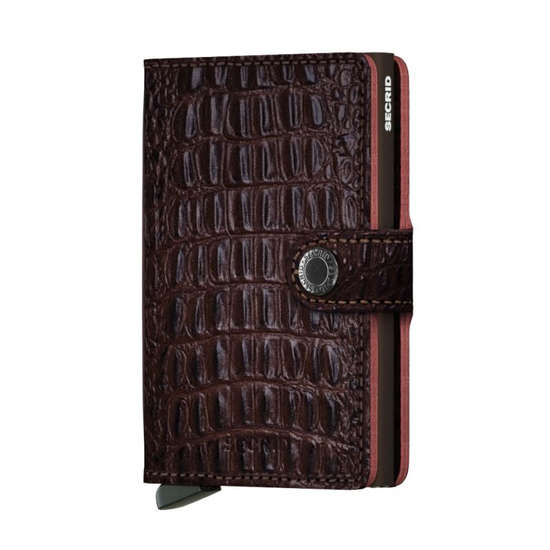 SECRID MINIWALLET BROWN NILE KREDITKORTHOLDER