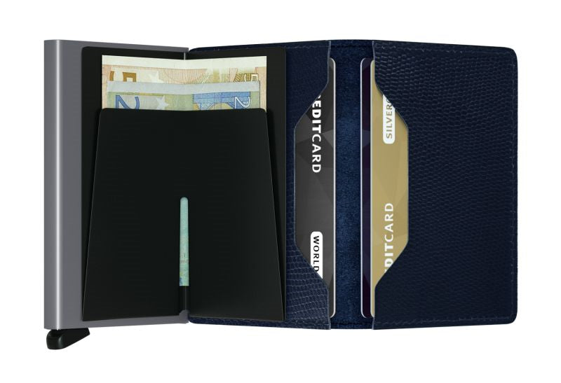 SECRID SLIMWALLET BLUE TITANIUM RANGO KREDITKORTHOLDER