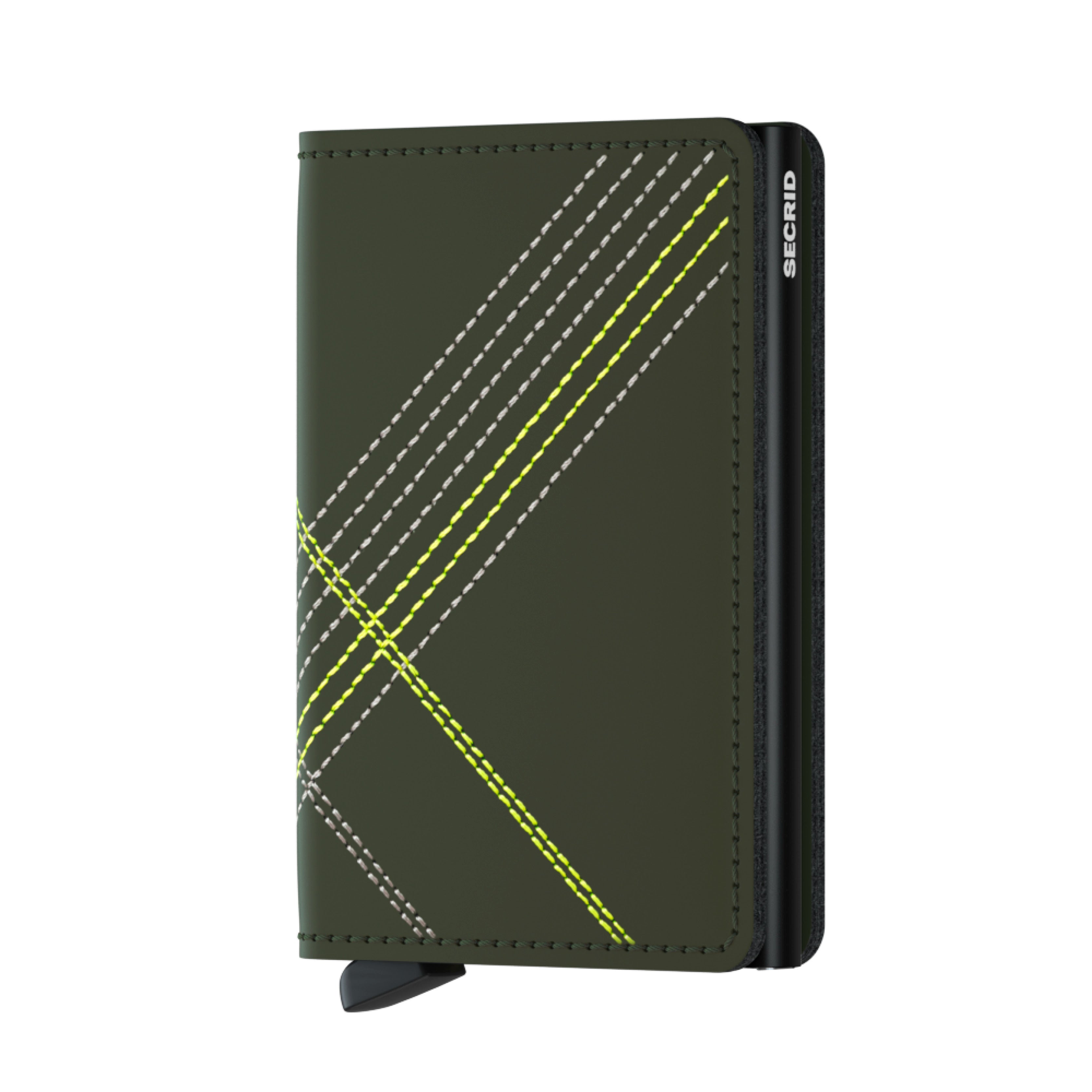 SECRID SLIMWALLET STITCH LINEA LIME